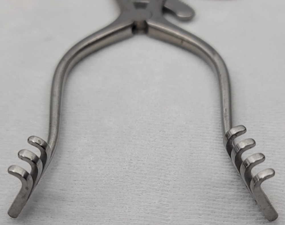 2 Piece Jarit Weitlaner Retractor 4x3 Blunt 6.5" & 5.5"