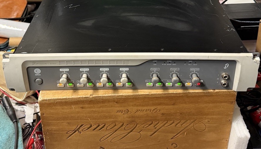 Digidesign 003 Rack Audio Interface Pro Tools FireWire Tested