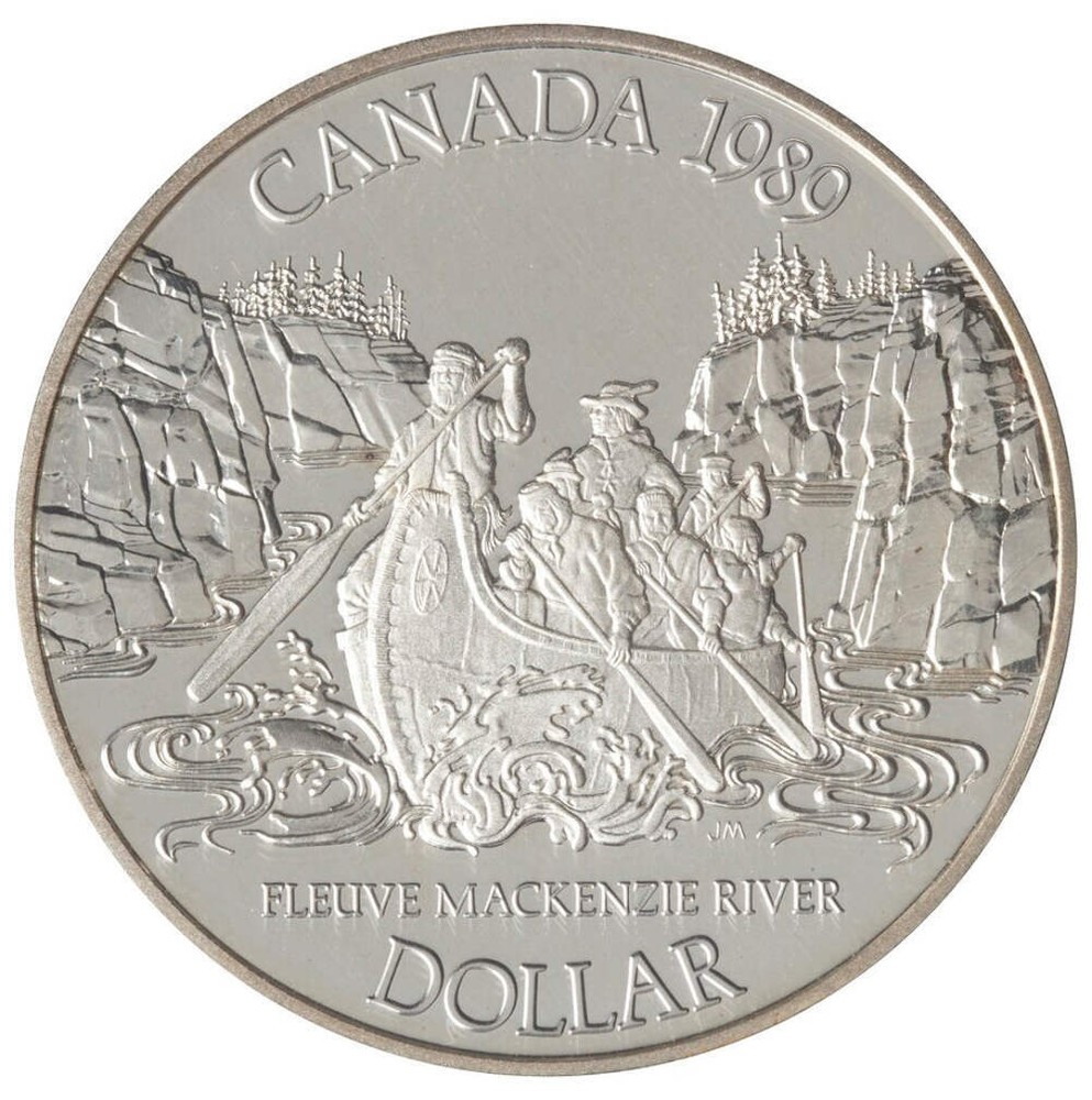 1989 Proof Set - Mackenzie River Bicentennial