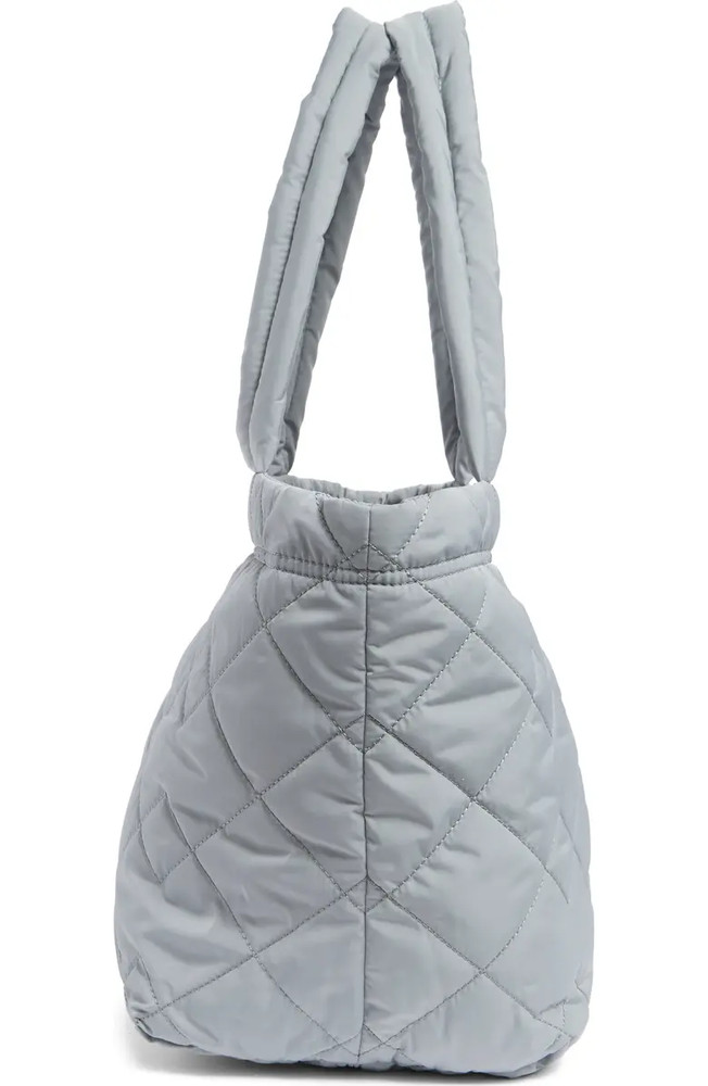Marc Jacobs Medium Quilted Nylon Tote ~NWT~ Rock Grey