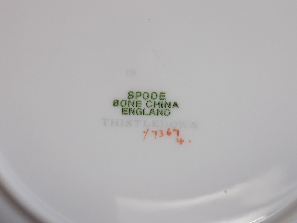 Spode, Silver Mist, 5 pc. Place Setting, England, EUC