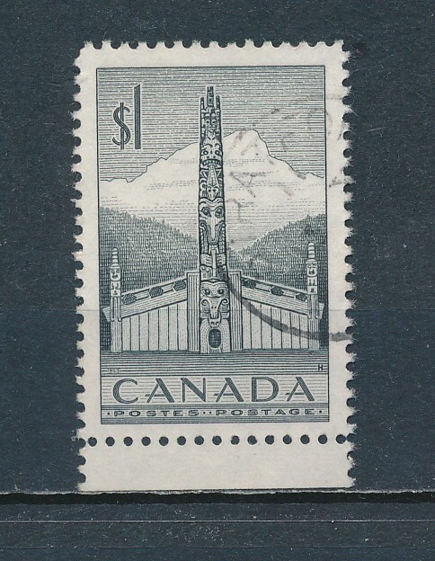Canada    321 Used, Totem Pole, 1953
