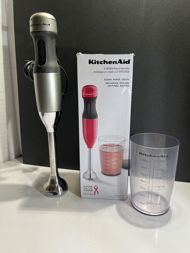 Kitchenaid Two Speed Hand Blender Silver model# KHB-1231CUO