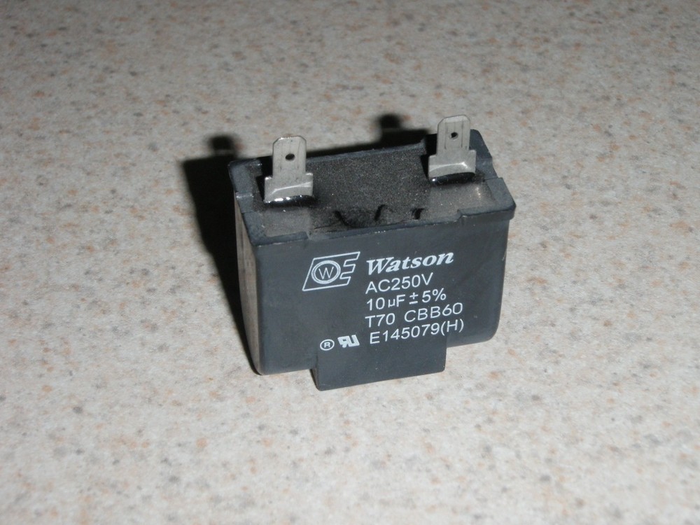 Run Capacitor for Motor in Breadman Bread Maker Machine Model TR800