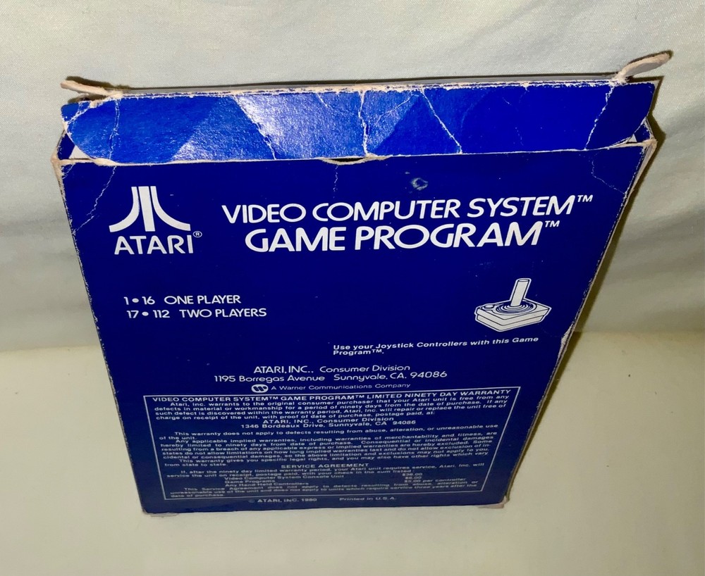 ATARI 2600 Space Invaders (CX2632) - 1980 - Tested - See Description