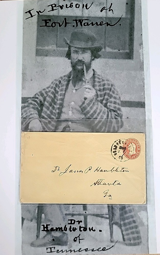 [RAS] U27 Star Die Confederate Use Mar29  1861 Crawfordsville GA likely Stephens