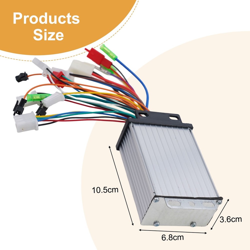 Controller Aluminum Alloy Brushless Electric Bicycle Regulator Replacement