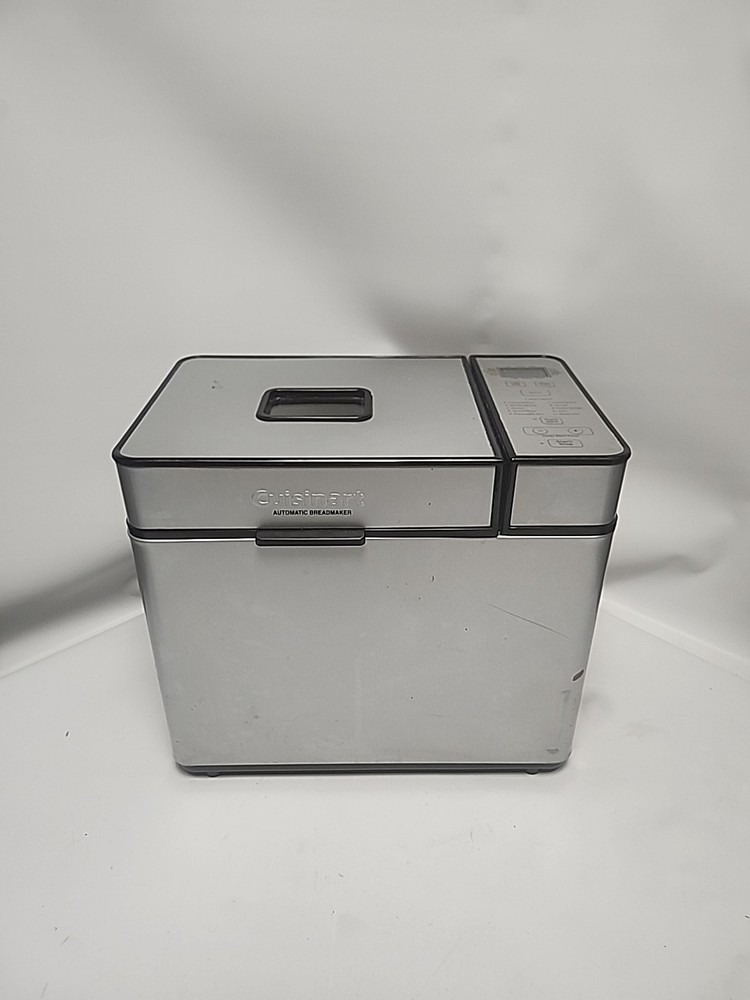 Cuisinart Automatic Bread Maker CBK-200 Compact Stainless Steel 2lb Programmable