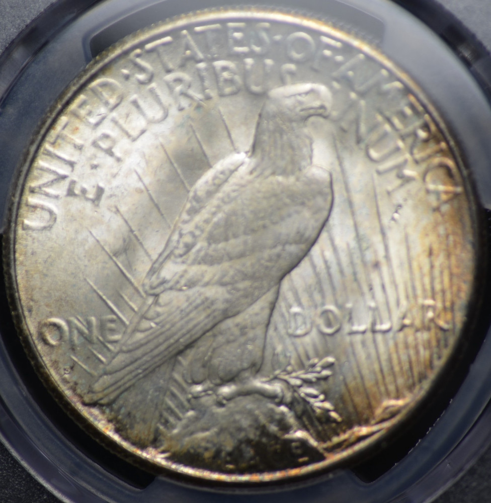 1925 S PEACE DOLLAR PCGS MS63 VERY APPEALING FOR A DATE THAT IS OFTEN CHALLENGED