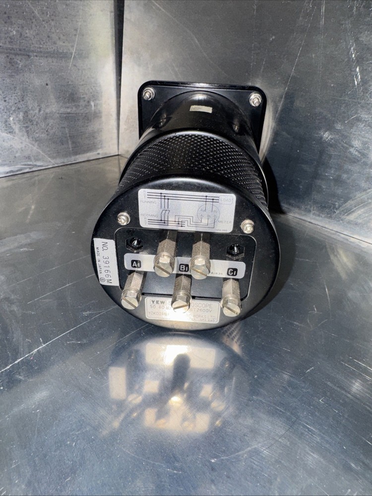 Yokogawa 2109 Synchroscope Meter 41829M