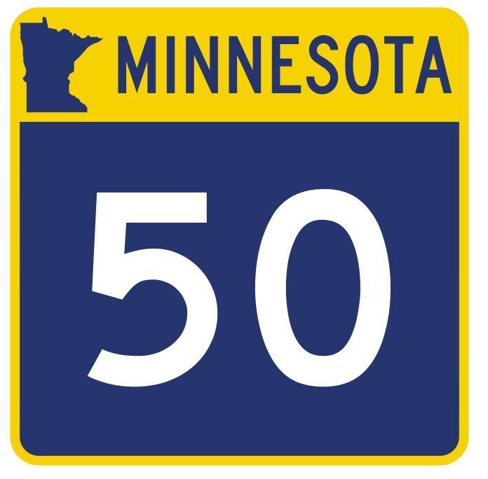 Minnesota State Highway 50 Sticker Decal