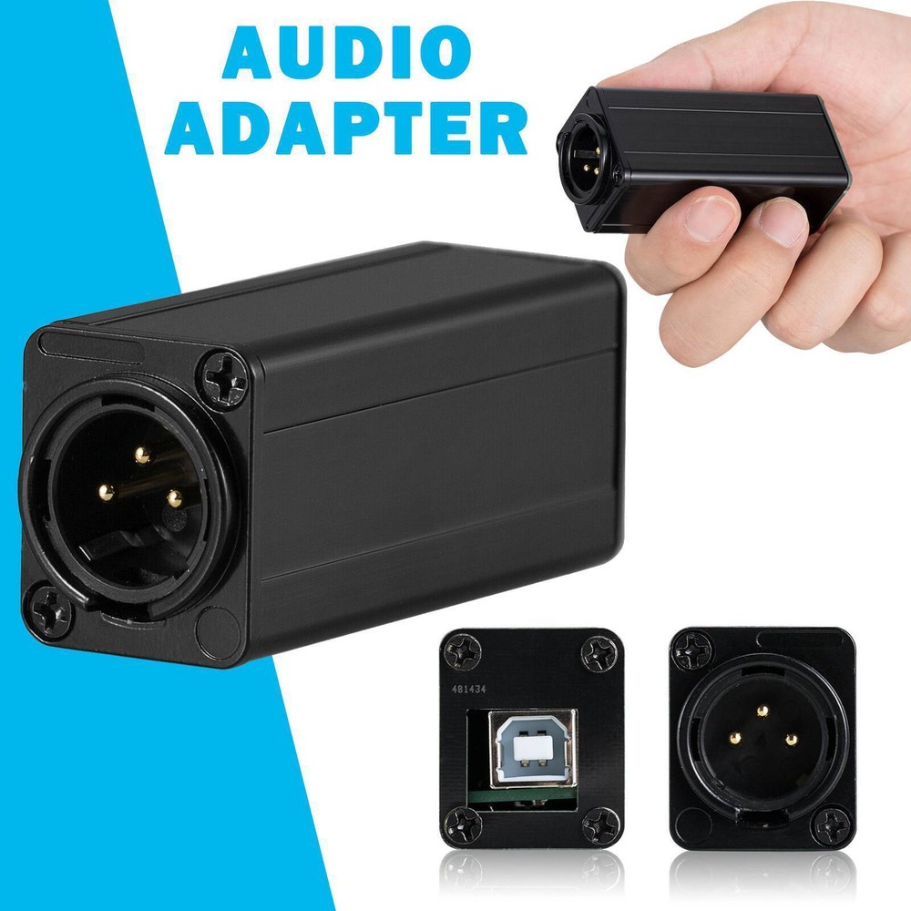 Passive Mini USB to AES Audio Adapter Converter Digital Interface 16/24/32bit