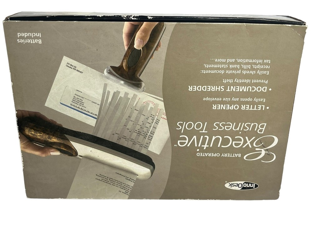 InnoDesk Business Tools Shredder Handheld NEW
