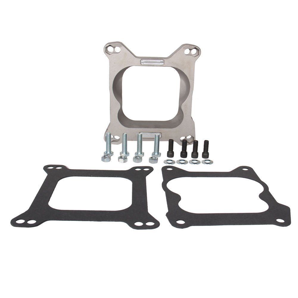 Square Bore to Spread Bore Manifold Aluminum Carburetor Adapter Plate