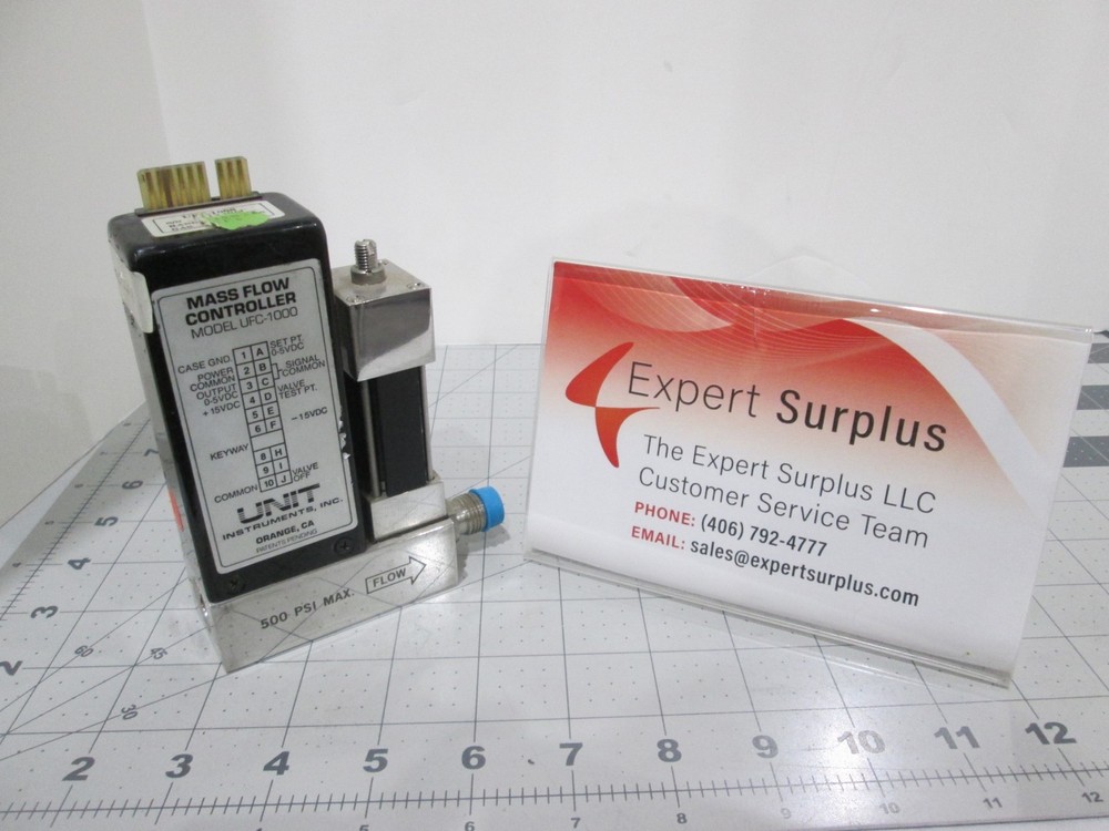 Unit, UFC-1000, Mass Flow Controller, SF6, 100 SCCM, Used