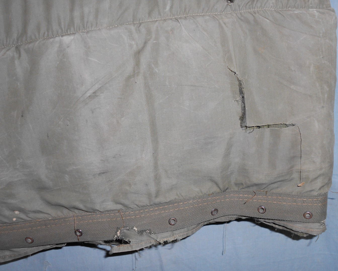 USMC M1955 Flak Jacket Vest w/Inserts Large "Well Worn" Free Shipping