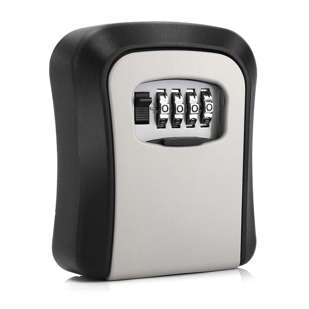 Key Lock Box, Combination Lock Box Wall Mounted Waterproof Key Storage Lock B...