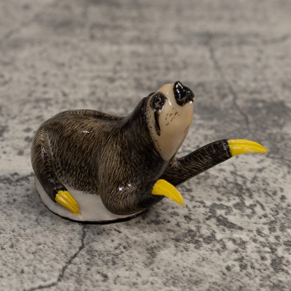 Stunning Sloth Tagua Carving