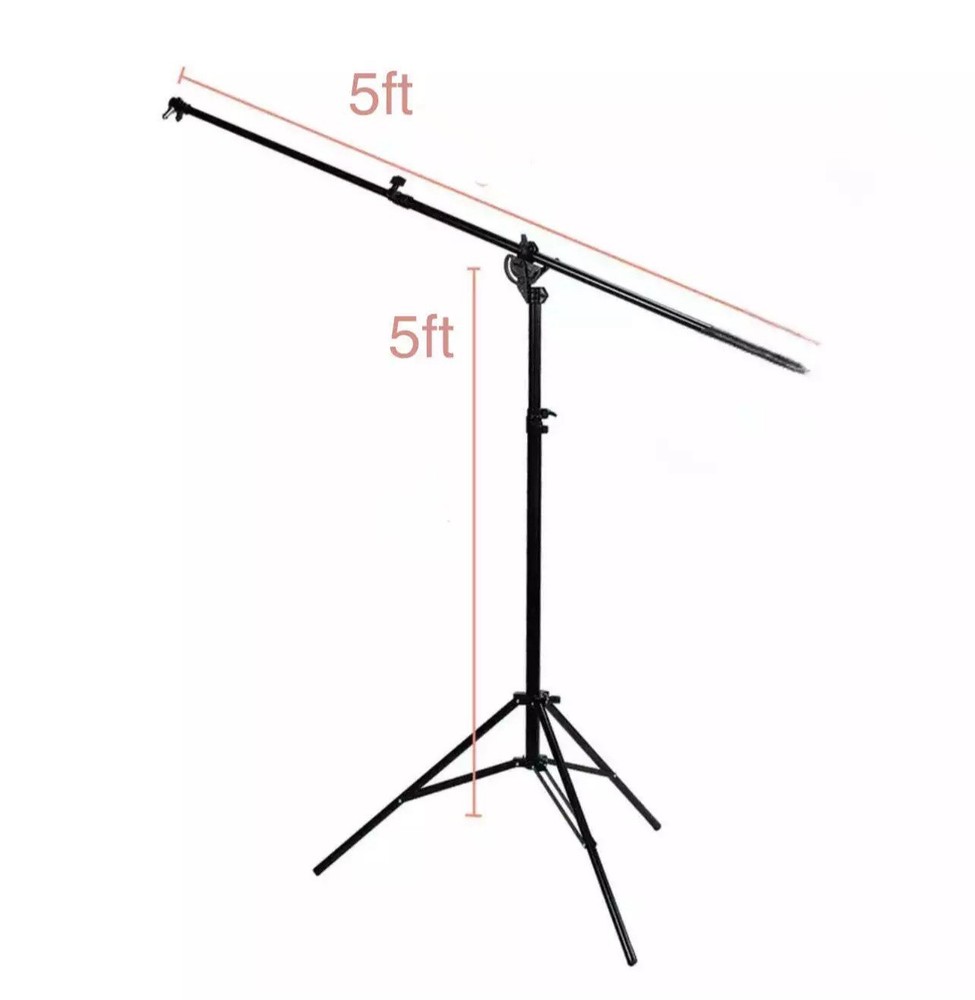 Bundle: Light Stand + Softbox + Continuous Light Kit + Bulb for Photo Studio
