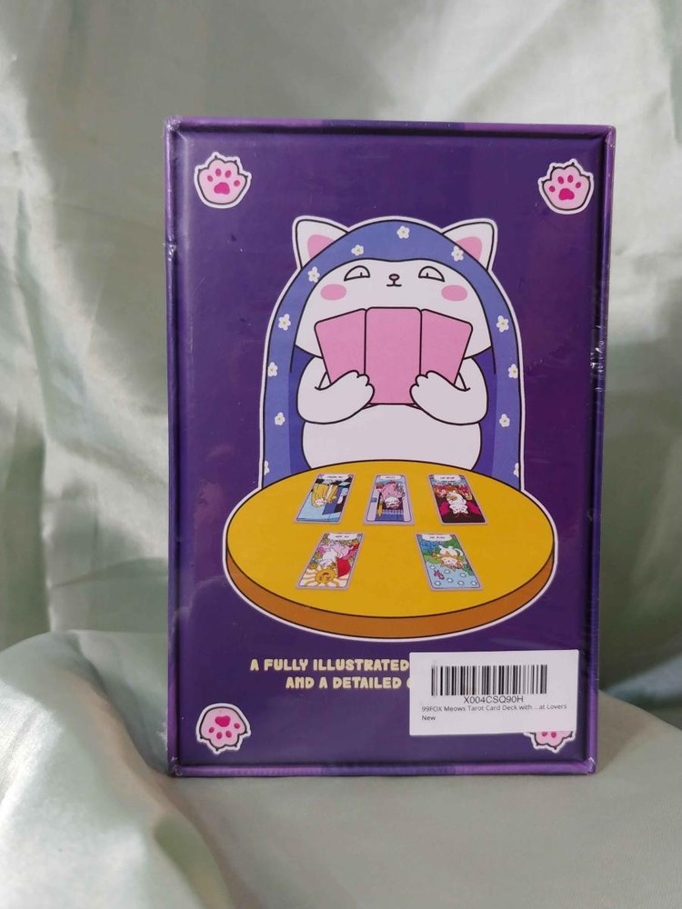 MEOWS TAROT CARD DECK CUTE CAT WIZARD DESIGN SEALED
