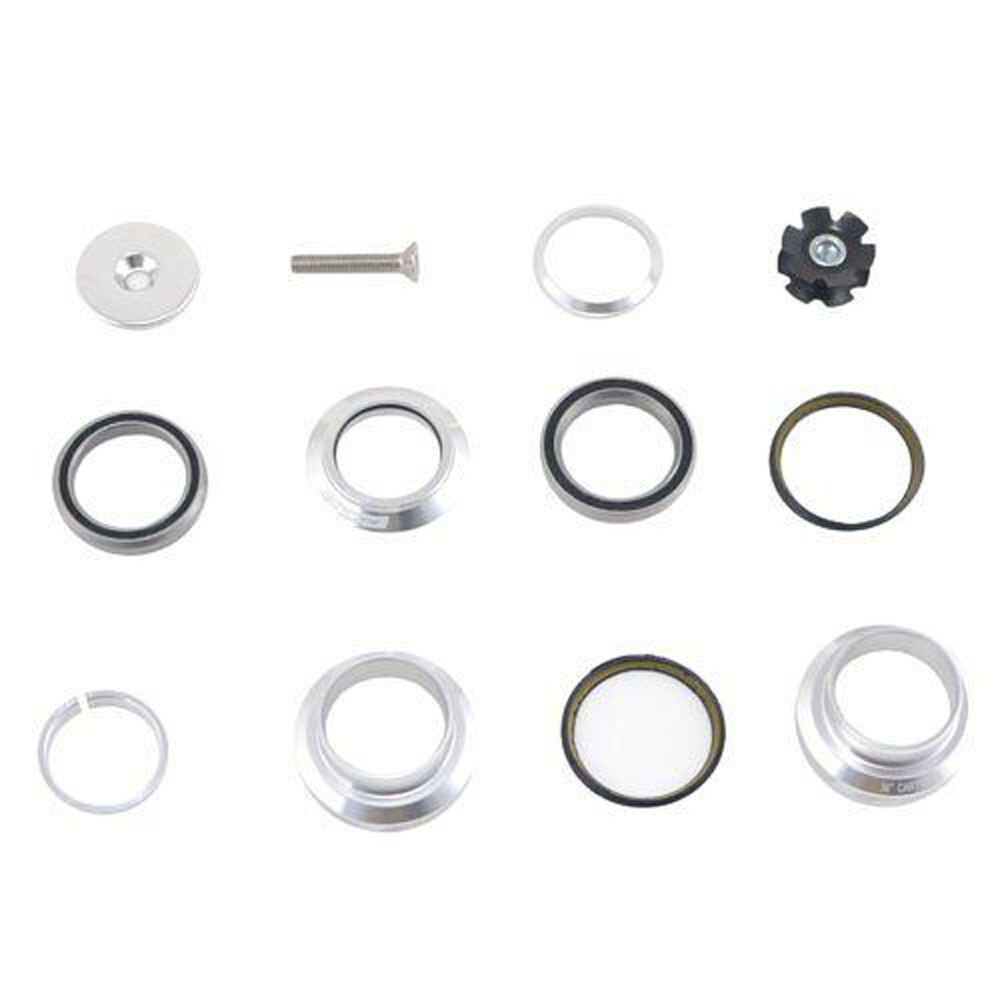 FSA Orbit MX 1-1/8" Threadless MTB Road Headset with Top Cap , Silver