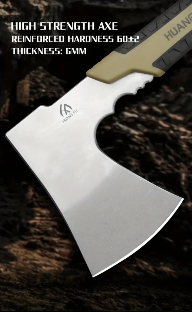 Camp Axe, Pack Hatchet, Survival Backpacking Tools - US shipped
