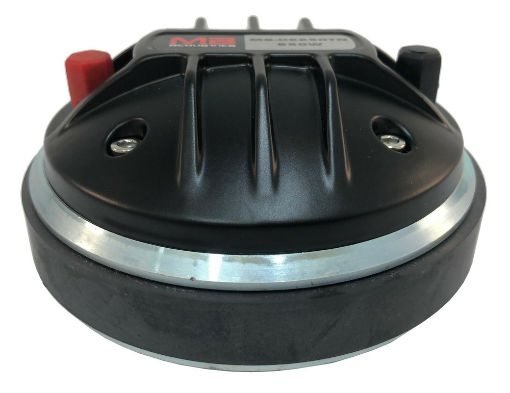 1 Titanium Compression Driver 1.75" VC, 8Ω 650W 2/3-Bolt DE250TN MB Acoustics