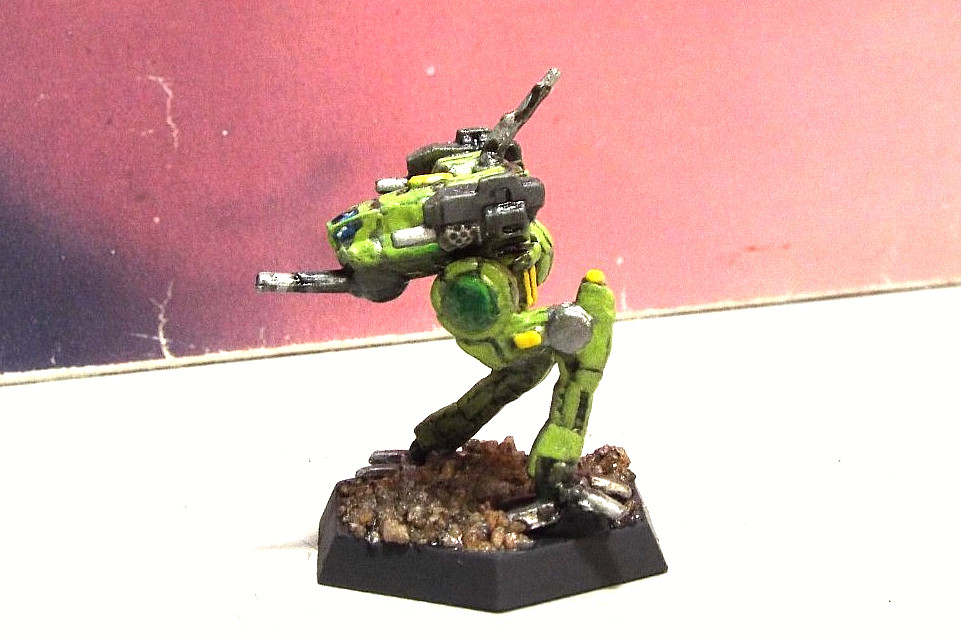 BATTLETECH LOCUST MECH (CATALYST, PLASTIC, PAINTED)