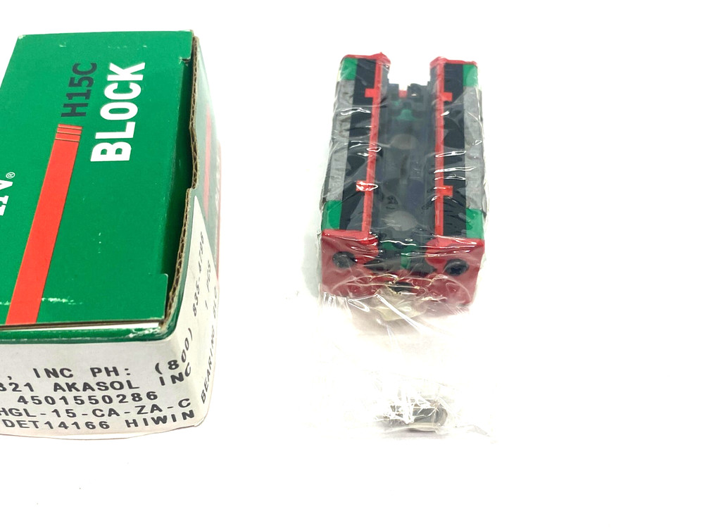 Hiwin HGL15CA ZAC Linear Guideway Block Bearing