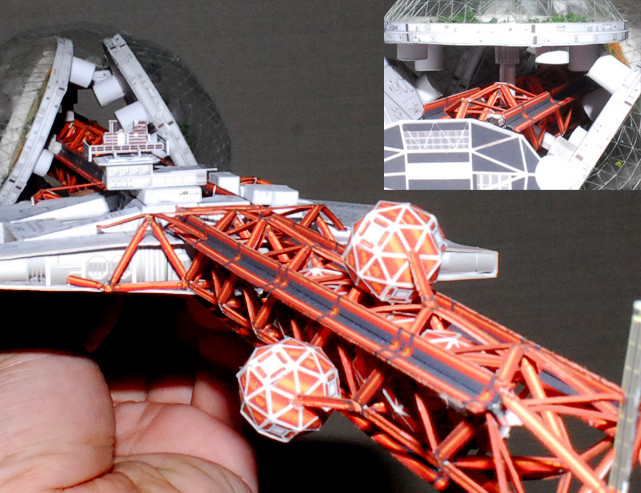 Silent Running Valley Forge DIY Handcraft PAPER MODEL KIT