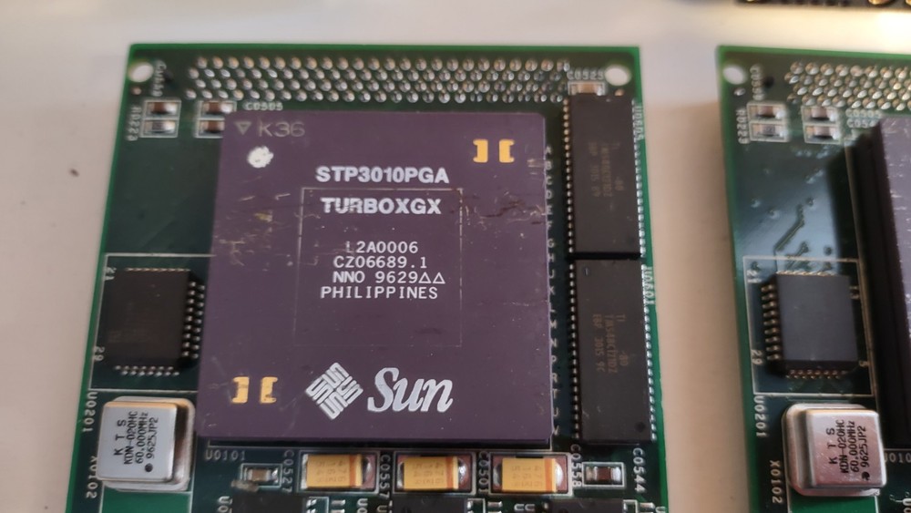 Bundle 10 Sun STP3010PGA TurboXGX Video Card - Untested