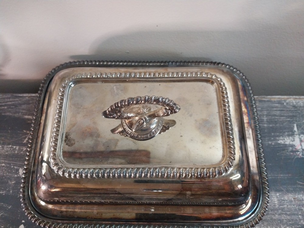 Webster Wilcox Fine Quality Silver Plate Covered Dish
