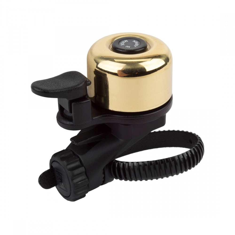 Origin8 Ping Multi-Fit Brass Bell with Melodic Resonant Tone | Adjustable