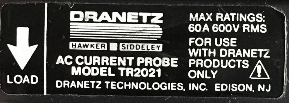 DRANETZ 658 POWER QUALITY ANALYZER W/ CASE, CABLES, LEADS AND PROBE