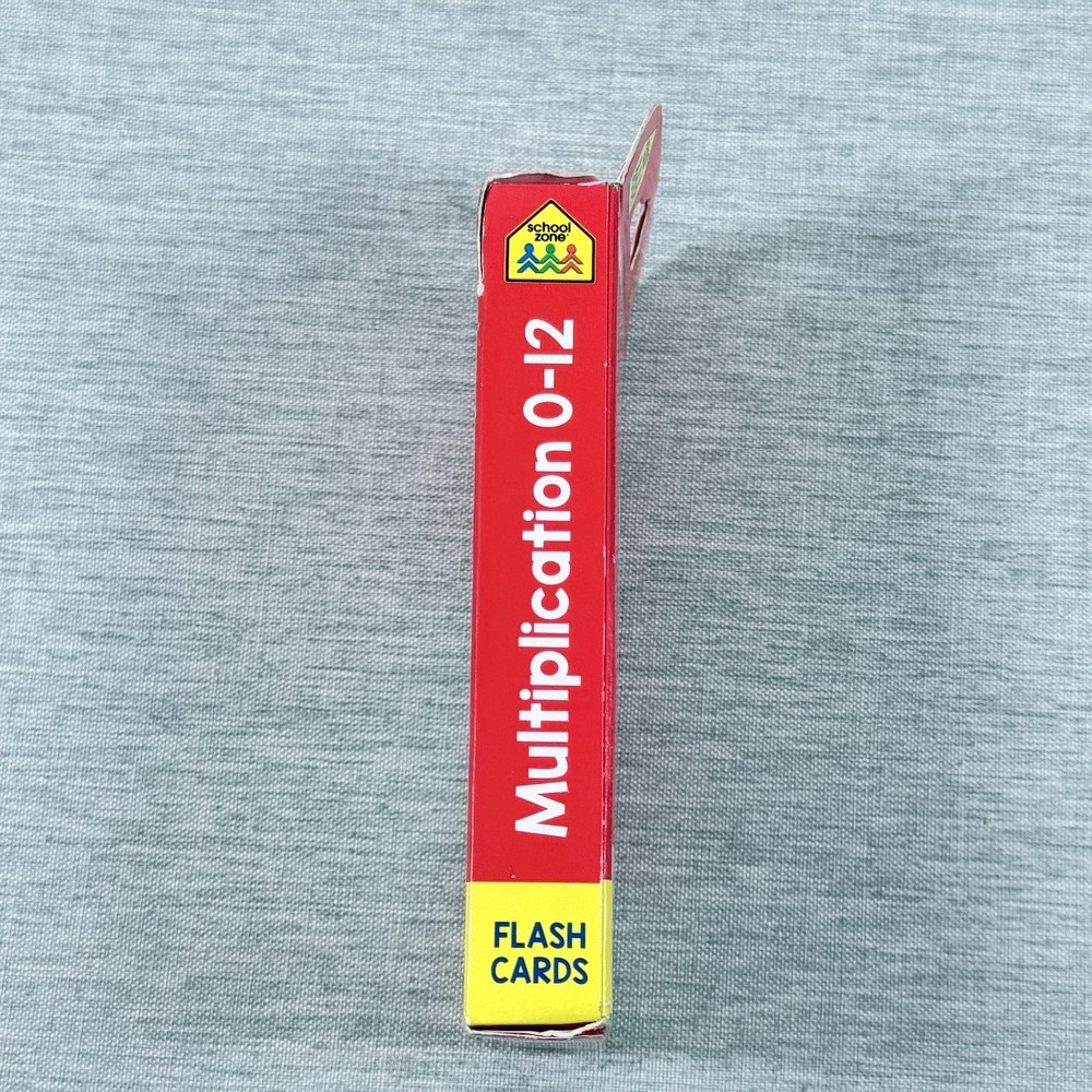 Multiplication Flash Cards 0-12 Flash Cards Elementary Grade Math for Ages 8+