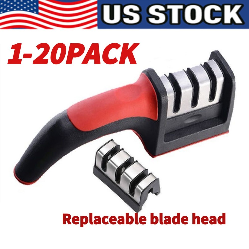 2 In 1 Knife Sharpener Professional Ceramic Tungsten Kitchen Sharpening System