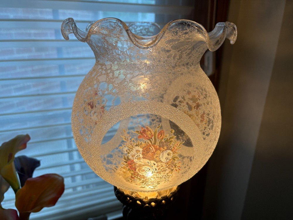 Lacy Look Globe Lamp Shade