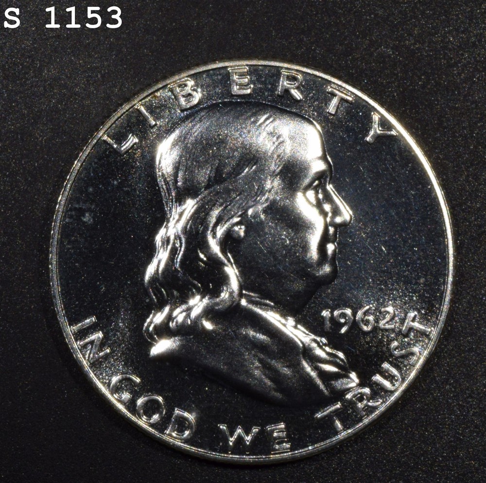 1962 Franklin Half Dollar "Gem Proof"
