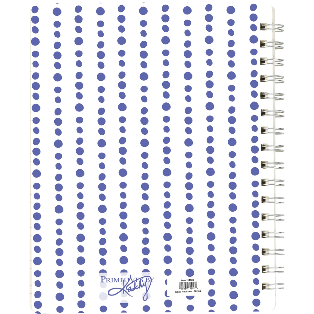 Spiral Notebook - Giving Gratitude