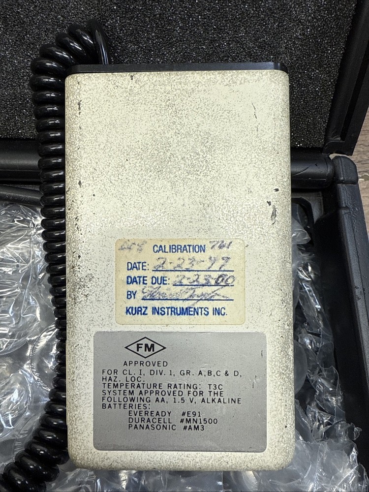 Kurz Mini Anemometer Series 490 model 491