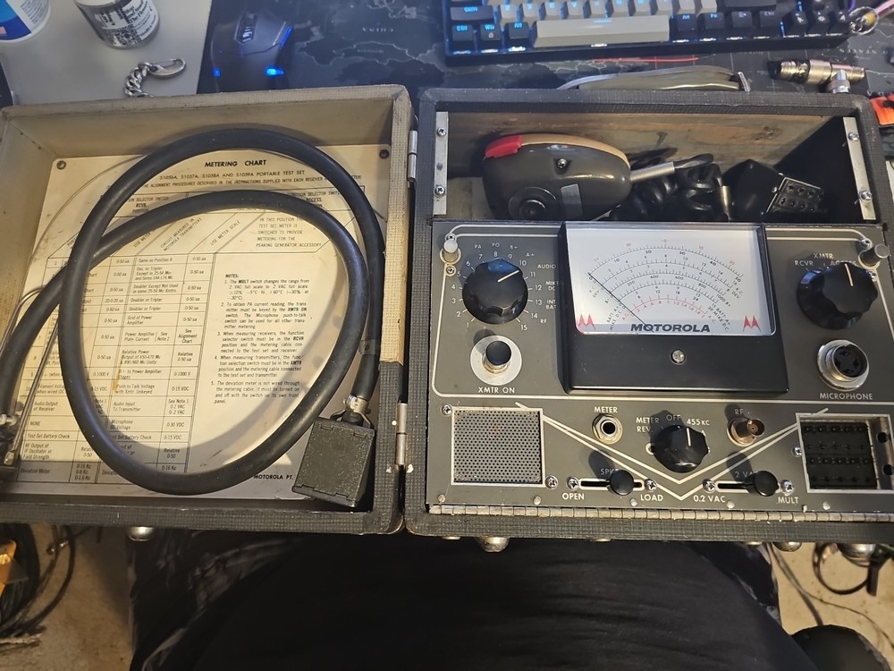 VINTAGE MOTOROLA Test Set Untested