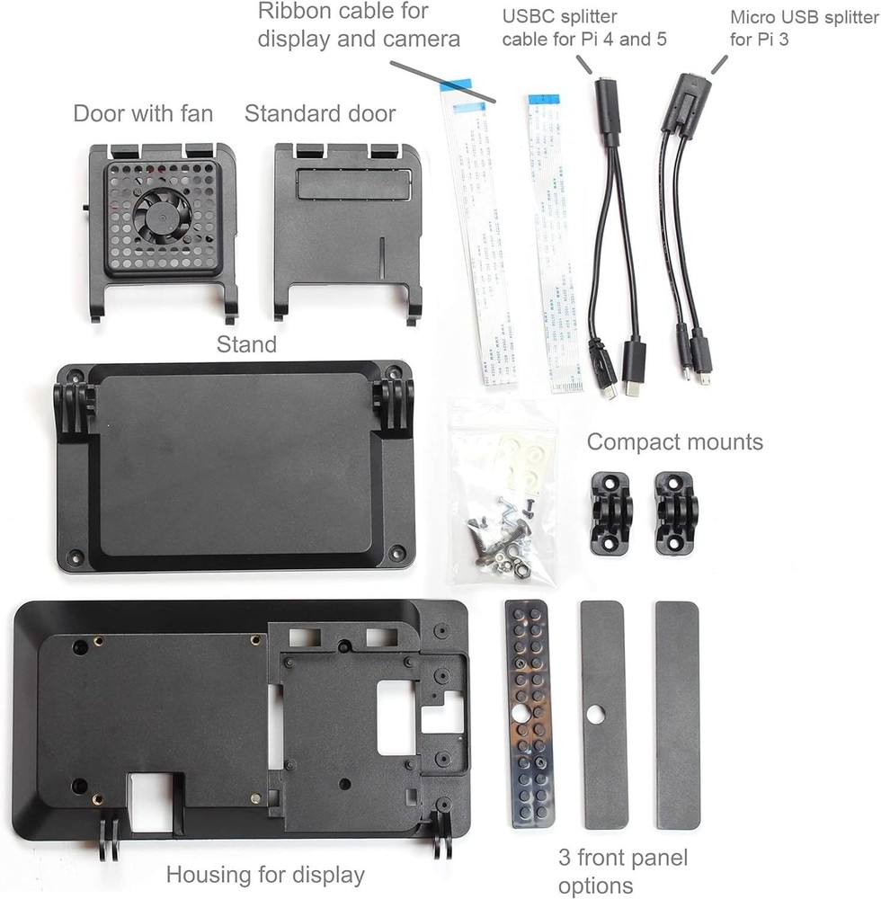 SmartiPi Touch 2: Case for Raspberry Pi Touch Display