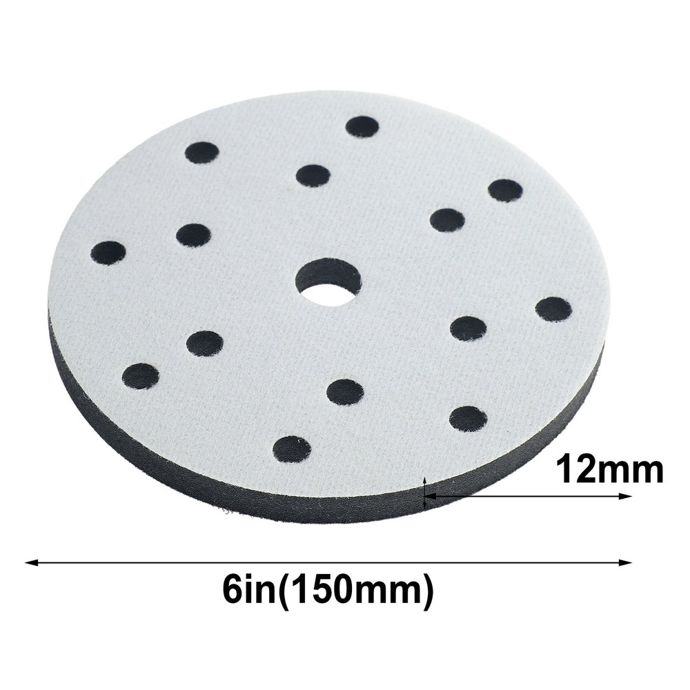 Sponge Interface Pad 1pcs 6inch Buffer Pad For Sander Polishing Grinding