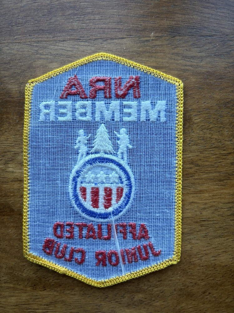 NRA Member Patch - Affiliated Junior CLUB - Embroidered Patch