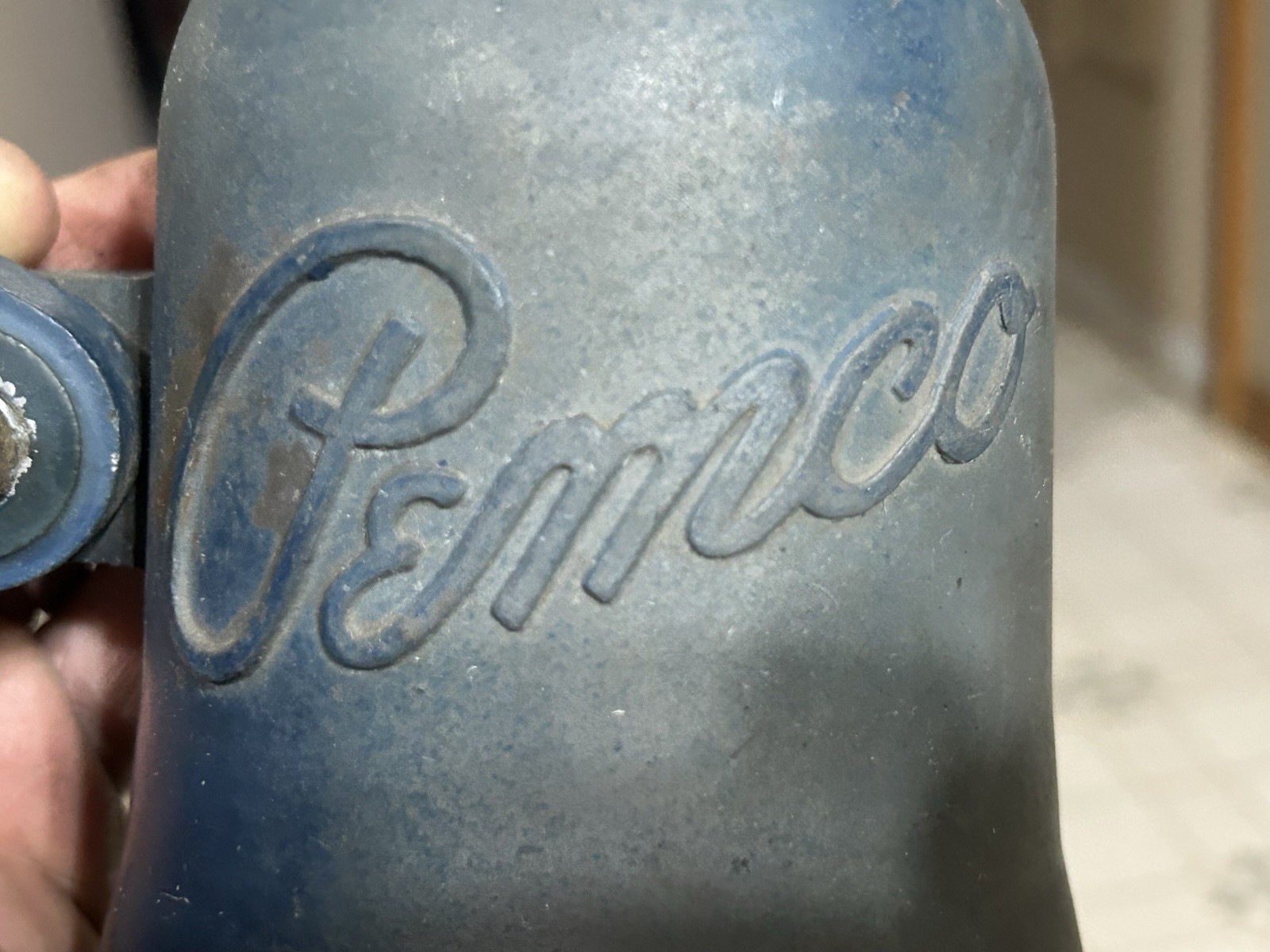 VINTAGE GARAGE SEVICE STATION GAS PUMP LIGHTS OLD VINTAGE PEMCO LIGHTS