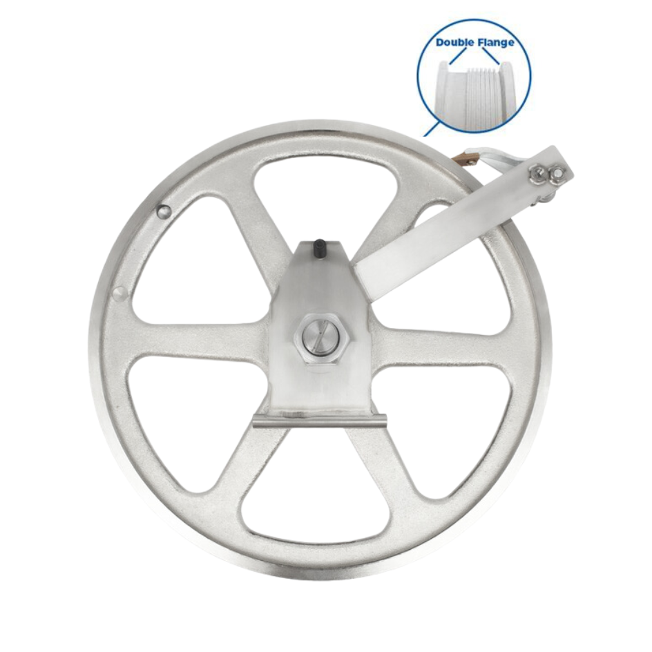 Saw Wheel, Double Flange, Upper Assembled With Fixed Head Hinge Plate Fitting Bi