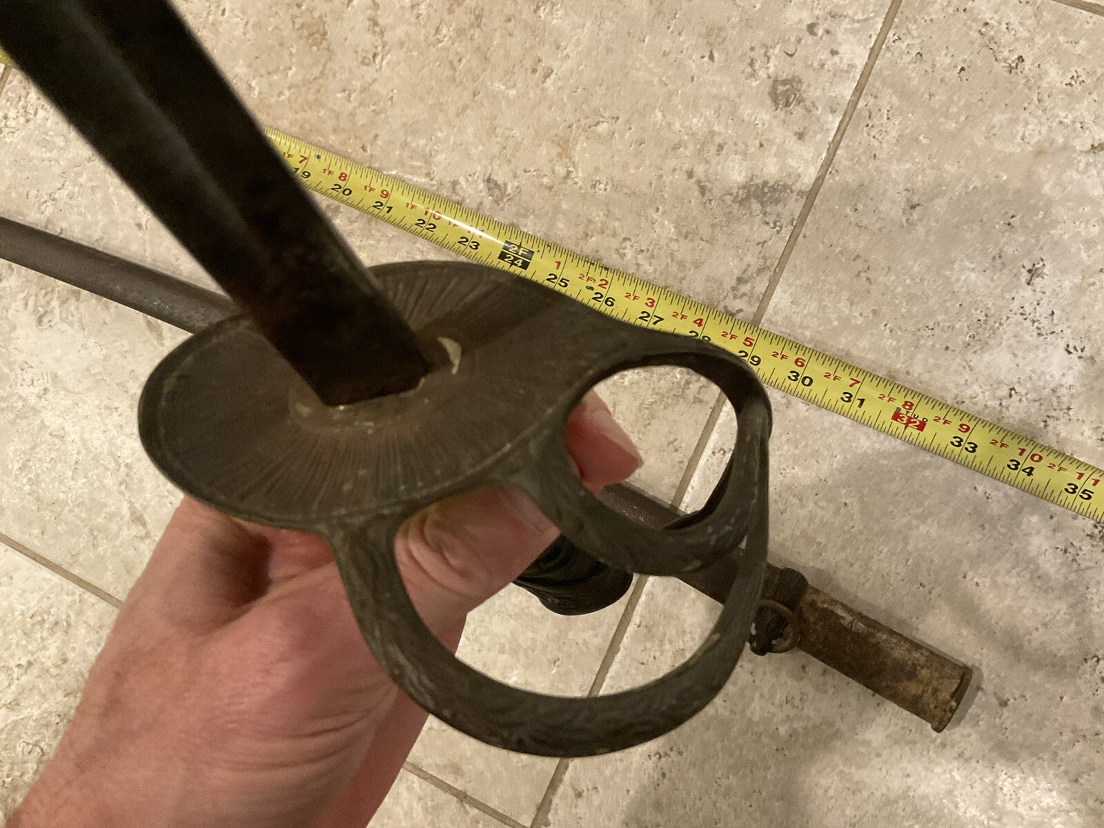 ORIGINAL INDIAN WARS 1800S CAVALRY SWORD SABER