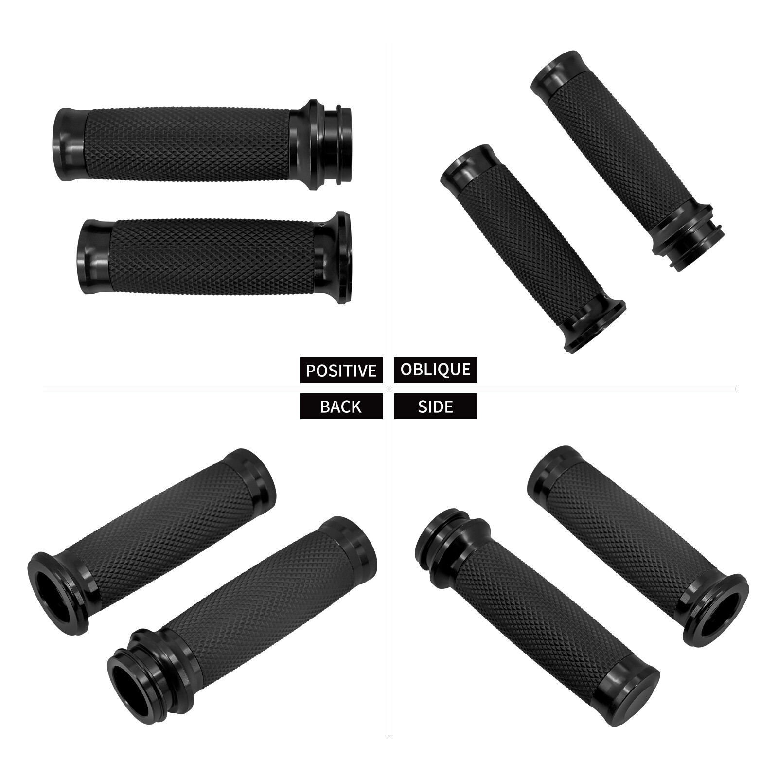 1" Electronic Throttle Handlebar Hand Grips For Harley Touring Road King 08-24