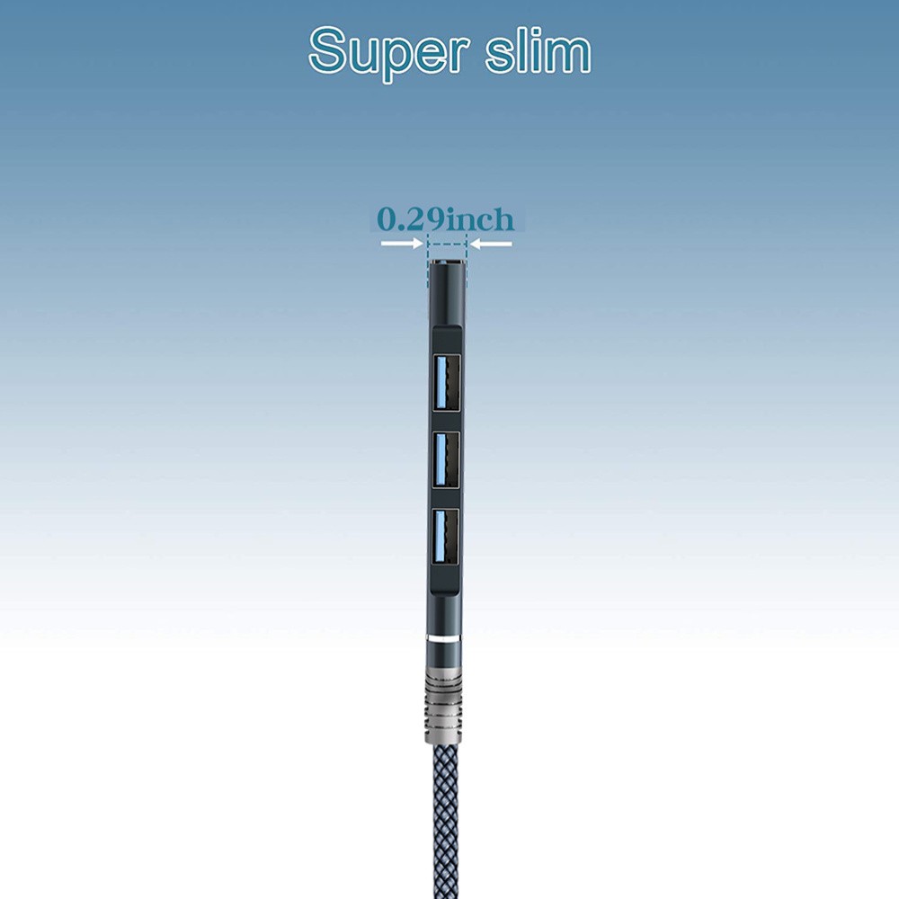 Computer Adapter Laptop Port USB Docking Station Hub Hubs for Computers