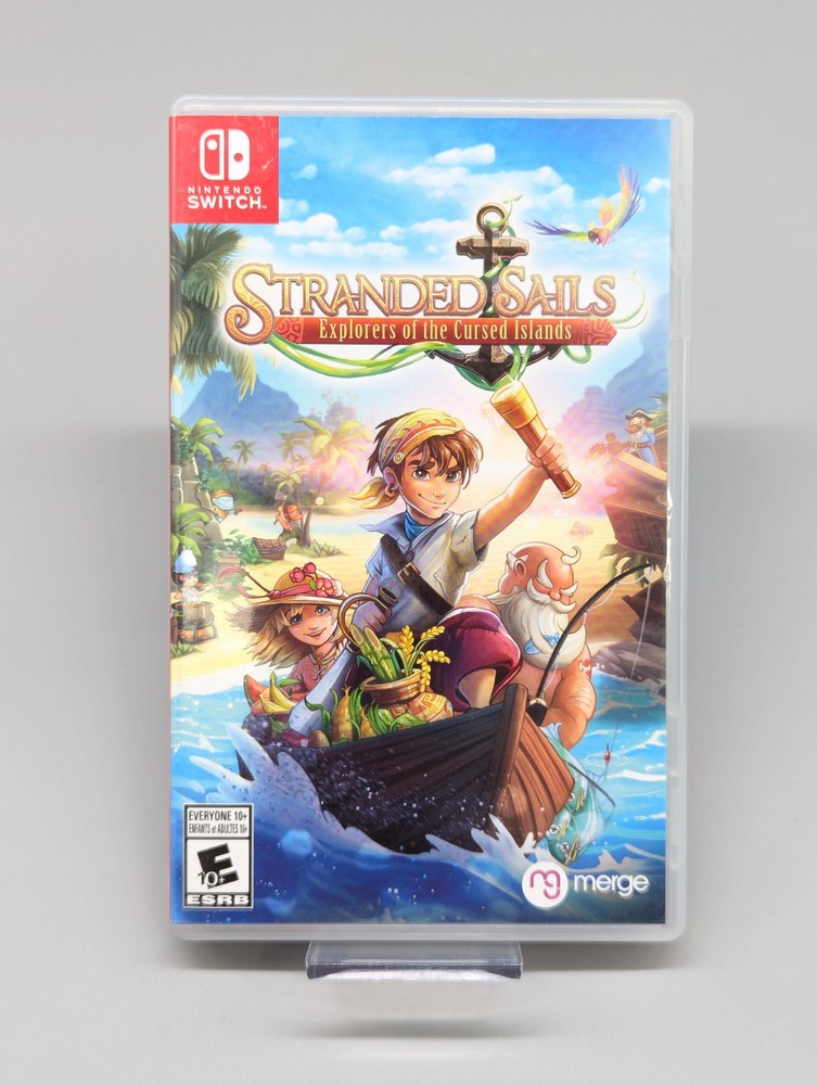 Nintendo Switch Stranded Sails Authentic Replacement Case Only No Game